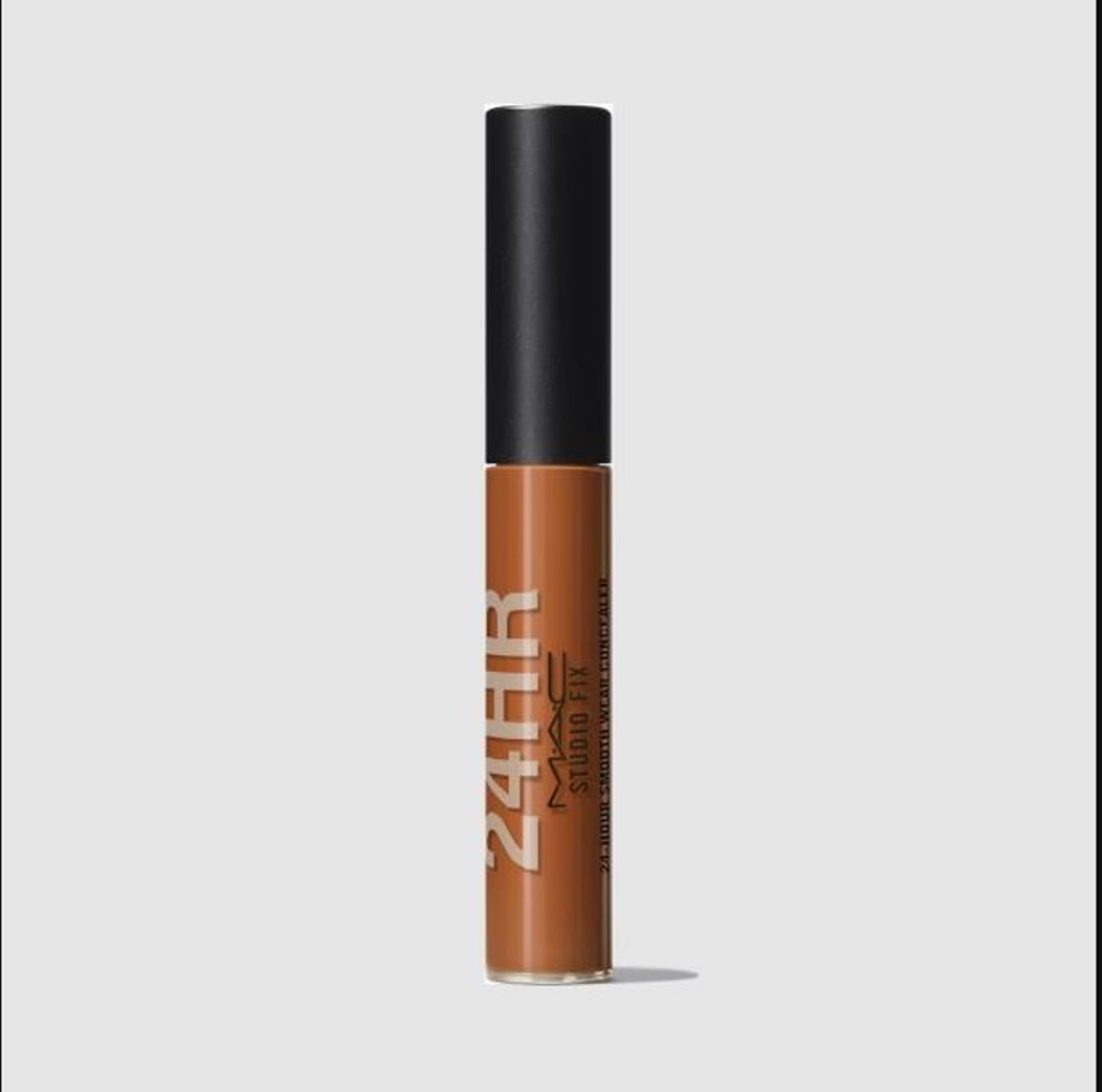 MAC COSMETICS STUDIO CONCEALER 0.23 OZ NC55 MAC COSMETICS/STUDIO FIX 24-HOUR SMOOTH WEAR CONCEALER (NC55) 0.23 OZ (7 ML) TERRA COTTA WITH NEUTRAL UNDER FOR DARK SKIN