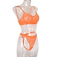 thumbnail image 1 of POINTERTECK 2Pcs Lace Hot Underwear Set Bra Underpant Gift for Women, 1 of 9
