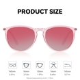 thumbnail image 4 of Gafas de sol Fozono Retro Round Polarized para mujer UV400, 4 of 6