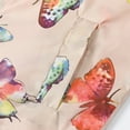 thumbnail image 6 of Hotiary Spring and Autumn Butterfly Pattern Zip Up Casual Coat Toddler Kids Thin and Light Hooded Jacket with Pockets for Girls 1-8 Years, 6 of 8