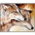 thumbnail image 2 of Bordado 5D DIY Lobo perro diamante de imitación pintura imagen diamante cristal dibujos animados Animal punto de cruz decoración regalo Yuarrent JJ14137-03, 2 of 6