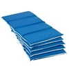Children's Factory 2in Tough Duty Daycare Folding Rest Mat, Blue (5 Pack)