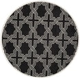 thumbnail image 3 of Safavieh Amherst William Geometric Area Rug, Anthracite/Ivory, 7' x 7' Round, 3 of 9