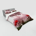 thumbnail image 2 of Ambesonne Tree Bedding Set 4 Pcs, Dream Garden with Poppies, Queen, Mauve Red, 2 of 2