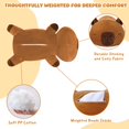 thumbnail image 4 of Almohada de Peluche Capibara con Peso TOYSYM, 4 of 8