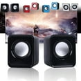 thumbnail image 1 of Mini USB Speaker under $5! CQCYD Multimedia Mini Speaker, USB Powered Desktop Speaker for Computer Laptop, Portable Mini Soundbar with Good Sound Quality, Wide Compatibility for PC Phone, 1 of 9