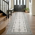 thumbnail image 1 of D Boho Area Rug for Living Room Machine Washable Rug Non Slip Carpet Soft Living Room Rug Room Decor Rugs for Bedroom Kids Playroom, 1 of 7