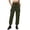 #01 Army Green 【Mix, Match & Rotate: Stock Up on Daily Colors】, variant on Women's Solid Color Drawstring Elastic Waist Sports Workout Pants with Pockets, Loose Fit, Athletic Jogging Running Hiking Activewear, Womens Casual Lounge | VerBelle,Navy M