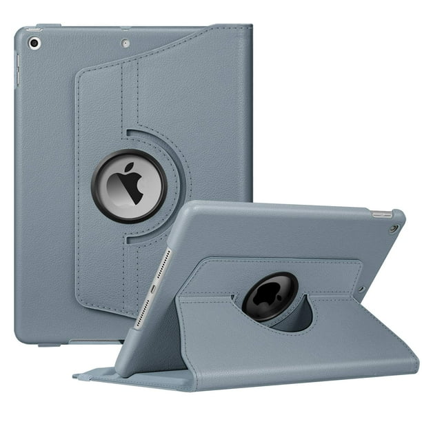 Funda giratoria Fintie para iPad de 9ª, 8ª y 7ª generación de 10,2 pulgadas, azul