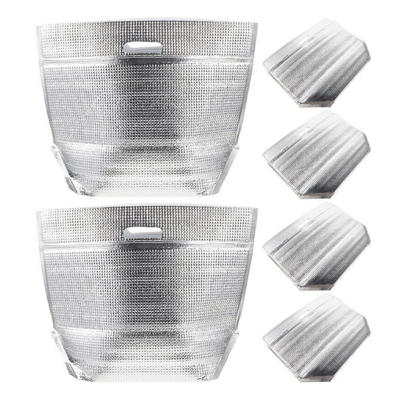 6PCS Insulated Cooler Bags for Travel Reusable Lunch Pouch for Women Food and Drink Carrier