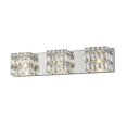 thumbnail image 1 of 62353LEDD-CH-CRY 24 Po. Magari Lampe de Coiffeuse LED Chrome Applique Murale, 1 of 1