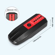 Detector Handheld EMF Meter Portable Electromagnetic Radiation Detector Household Laboratory Hospital Digital Electric Field Detector Multi-functional Radioactive Detector