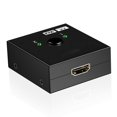 thumbnail image 4 of Interface Multimédia HD Interrupteur Bidirectionnel 2 Entrées 1 Sortie Séparateur 4K pour Ordinateurs Portables Moniteurs Projecteurs, 4 of 7