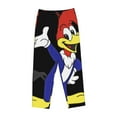 thumbnail image 4 of Woody Woodpecker Women's Pajama Pants Ultra Soft Comfy Sleep Lounge Pants Cartoon Print Lightweight Casual Bottoms Loungewear, 4 of 8