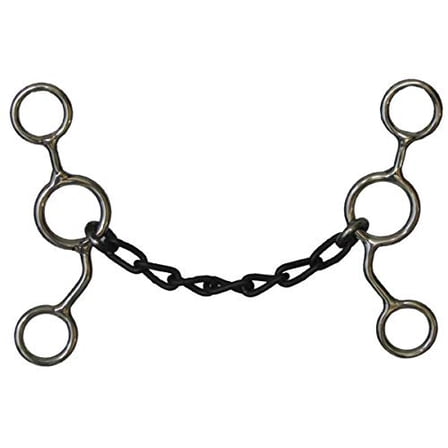 Showman Stainless Steel Junior Cowhorse Bit w/ 5" Cheeks