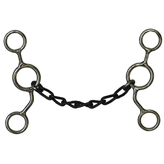 Showman Stainless Steel Junior Cowhorse Bit w/ 5" Cheeks