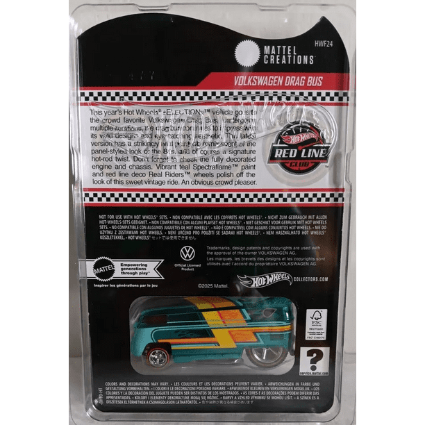ミニカー Hot Wheels RLC VW Drag Bus Collectors Hot Wheels Volkswagen Drag Bus Collectors RLC sELECTIONs Car