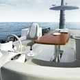 thumbnail image 6 of Boat Seat Pedestal Aluminum Swivel Boat Seat Pedestal Seat Mount Plate with Slide Boat Chair Base Mounting Brackets Boat Seat Accessories agreeable, 6 of 9