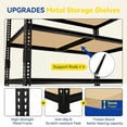 thumbnail image 2 of TrumanPick Storage Shelves 4 Tier 40"W×20"D×59"H Metal Heavy Duty Garage Storage Rack Utility Shelving Unit Adjustable for Kitchen Pantry Warehouse, 2 of 8