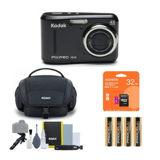 KODAK PIXPRO FZ43 16 MP Digital Camera (Black) with Carrying Case