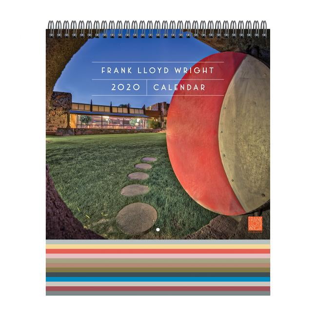 frank-lloyd-wright-2020-wall-calendar-walmart-walmart