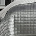 thumbnail image 3 of Riverbrook Home 3 Piece Quilt Set, Queen, Silver, Lyndon, Polyfill, Adult, 3 of 7