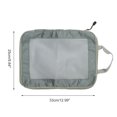 thumbnail image 2 of Unique Bargains 1 Pc Mesh Packing Cube for Luggage 9.84"x4.72"x12.99" Gray, 2 of 6