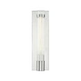 thumbnail image 3 of Polished Nickel One Light Wall Sconce from the Willmar Collection, 3 of 6