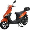 thumbnail image 4 of X-Pro Brand New 50cc Gas Moped Motorcycle, 10" Aluminum Wheels Electric/Kick Start! Large Headlights, 4 of 5