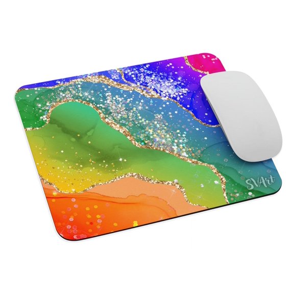 Mouse Pad SVART Diseño de Colores Arcoiris MD2 22*18 cm