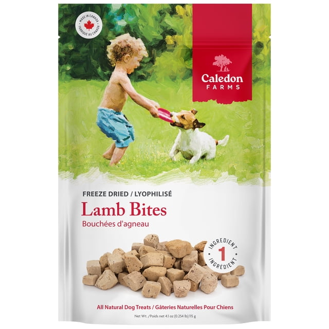 Caledon Farms Freeze Dried all Natural Lamb Bites 115g