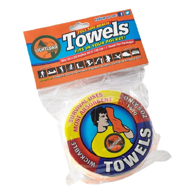 Toalla de Playa Lightload 36x60 cm 133 ml 1 Unidad