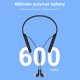 thumbnail image 4 of Gwong Electrónica Earbud inalámbrico de ZK45 Reducción de ruido sin pérdida de ruido Bluetooth-compatible con Bluetooth5.0 HiFi Auriculares de banda de cuello para correr, 4 of 6
