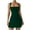 DT-Green, variant on DailyTrove Women's Solid Color Athletic Dress, Sleeveless, Casual Gym & Outdoor Wear, Stretchy Nylon Blend, Fit & Flare