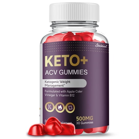 Proton Keto ACV Gummies, Maximum Strength for Weight Management, Apple Cider Vinegar, 1 Month Supply Dietary Supplement (1 Pack)