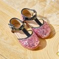 thumbnail image 3 of Toddler Little Girl Princess Dress Shoes-Mary Jane Flats for Girl Party School Shoes., 3 of 4