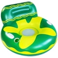 thumbnail image 5 of Flotador de lago, flotadores para adultos, flotadores de agua para lago, flotadores de agua para lago, flotador de silla de piscina, es una muy buena opción para nadar en el agua (sofá-verde), 5 of 5