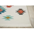 thumbnail image 4 of Nourison Tribal Decor Tribal White 6'7" x 9'7" Area Rug, (7x10), 4 of 6