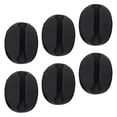 thumbnail image 4 of 6x caña de pescar bola fija Clips para caña de pescar tubo de pesca elástico conectores caña Negro, 4 of 8