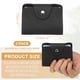 thumbnail image 2 of Uxcell 2 Pcs Soporte de Tarjetas de Crédito de Cuero Organizador de Tarjetas de Presentación Cartera Protectora con 24 Ranuras para Hombres y Mujeres, Negro, 2 of 7