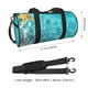 thumbnail image 2 of Fotbe Coral And Seashell On The Beach Bolsa Deportiva de Lona Plegable con Estampado, Bolsa de Gimnasio con Bolsillo Seco/Húmedo, Bolsa de Viaje Ultraligera de Gran Capacidad, 2 of 6