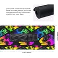 thumbnail image 2 of Gaming Mouse Pad Large Desk Mat,Desk Pad Extended Keyboard Pad,Anti-Slip Rubber Base Mouse Pad for Women Girls Work,Game,Office,Home 35.4"X15.7",Geometryn with Palm Trees, 2 of 6