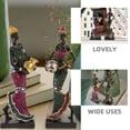 thumbnail image 3 of unbranded Estatuilla Africana De Mujer En Resina Multicolor Para Adorno De Escritorio O, 3 of 8