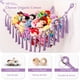 thumbnail image 3 of Hamaca de juguete YKBU de macramé hecha a mano, color morado, para animales de peluche, 3 of 7