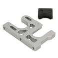 thumbnail image 3 of Aluminium Motor Mount,  Grey Stable Structure RC Car Motor Mount Reduce Vibration  For 1/10 RC Car, 3 of 8
