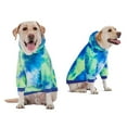 thumbnail image 2 of Dog Hoodie Sweaters, Dog Winter Clothes, Pet Hooded Sweatershirt Pullover, Dog Outfit Coat Apparel for Small Medium Large Dogs Green Blue 9XL, 2 of 7