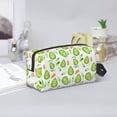 thumbnail image 6 of Uemuo Kawaii Avocado Pattern Portable Toiletry Bags with Handle, Waterproof travel Make up Bags for Women, Large Capacity Travel Cosmetic Bags, 6 of 9