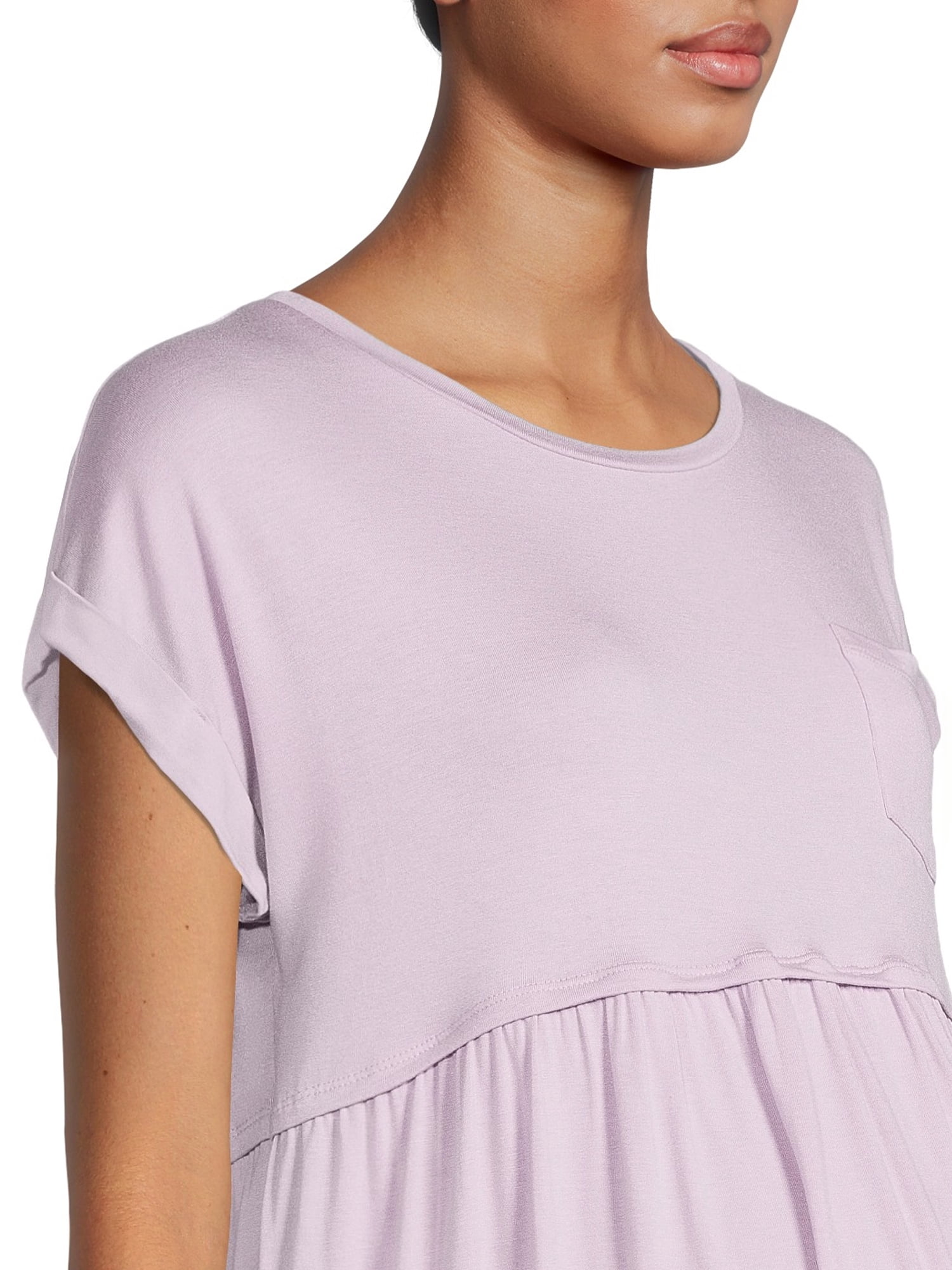 Time And Tru Women's Maternity Babydoll T-Shirt