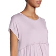 thumbnail image 5 of Time And Tru Women's Maternity Babydoll T-Shirt, 5 of 6