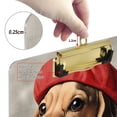 thumbnail image 6 of FORMRS Acrylic Clipboard with Low Profile Clip Standard A4 Letter Size, 12.5" x 9", Gray Dog Artist, 6 of 8